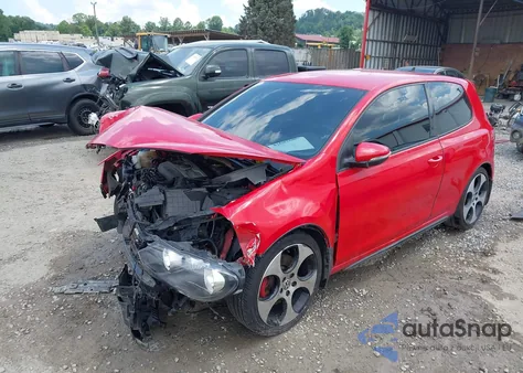 2012 Volkswagen Gti 2-Door from USA, damaged, VIN WVWFD7AJ6CW143311